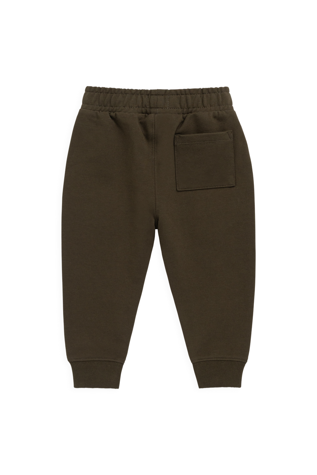 Organic Cotton Jalen Track Pant - Deep Olive Childrens Pant from Jamie Kay NZ