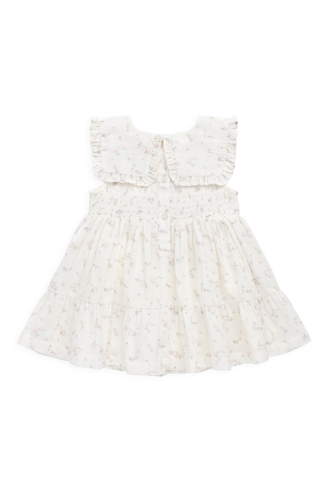 Organic Cotton Muslin Christabel Dress - Solange Snow Childrens Dress from Jamie Kay NZ