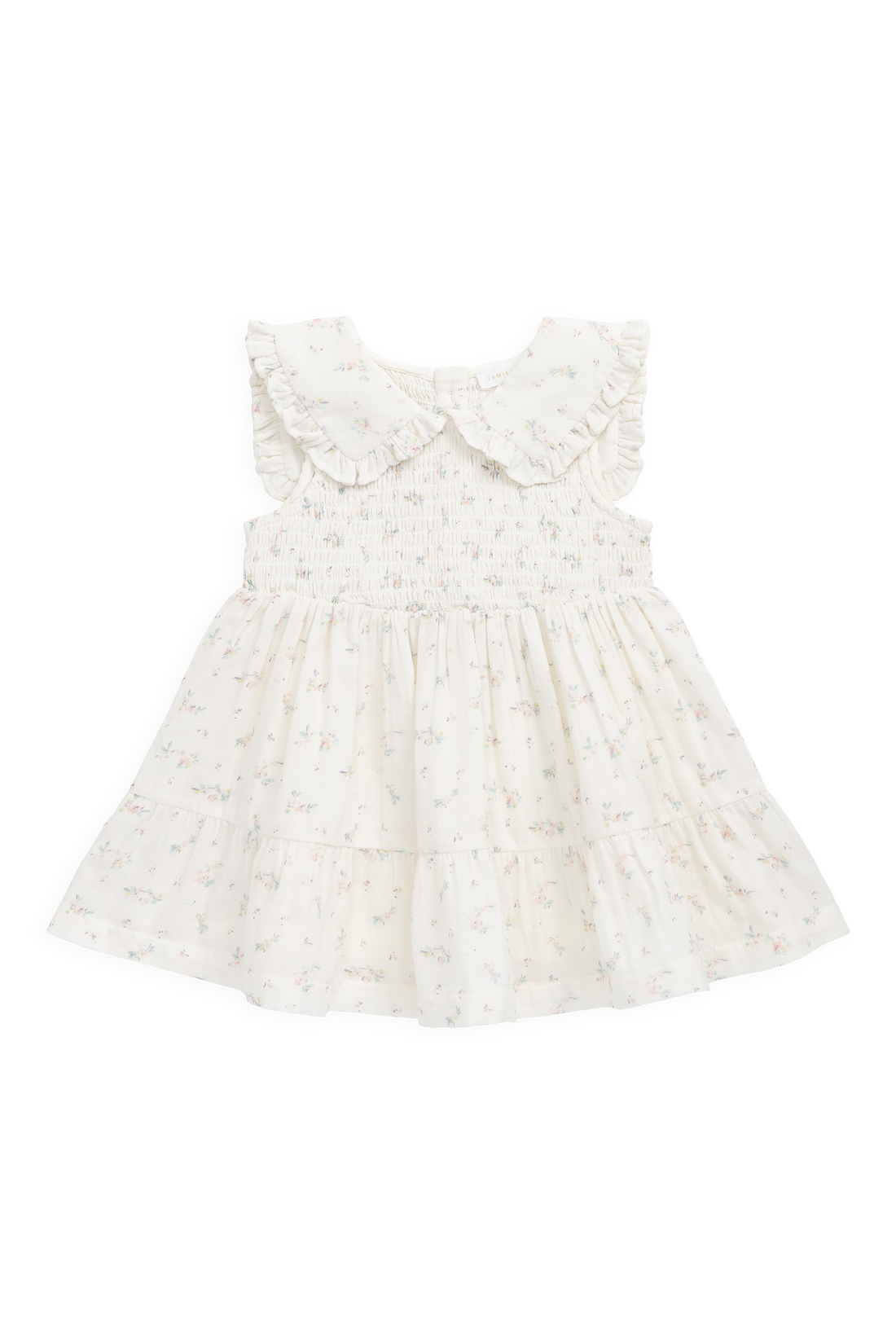 Organic Cotton Muslin Christabel Dress - Solange Snow Childrens Dress from Jamie Kay NZ