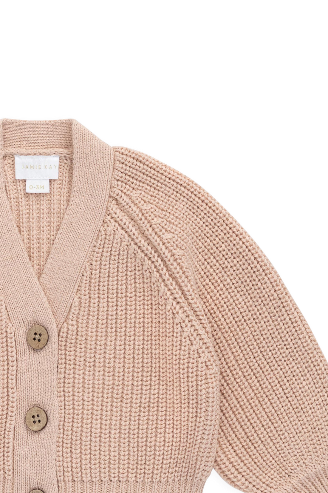 Paloma Cardigan - Rose Mist Childrens Cardigan from Jamie Kay NZ