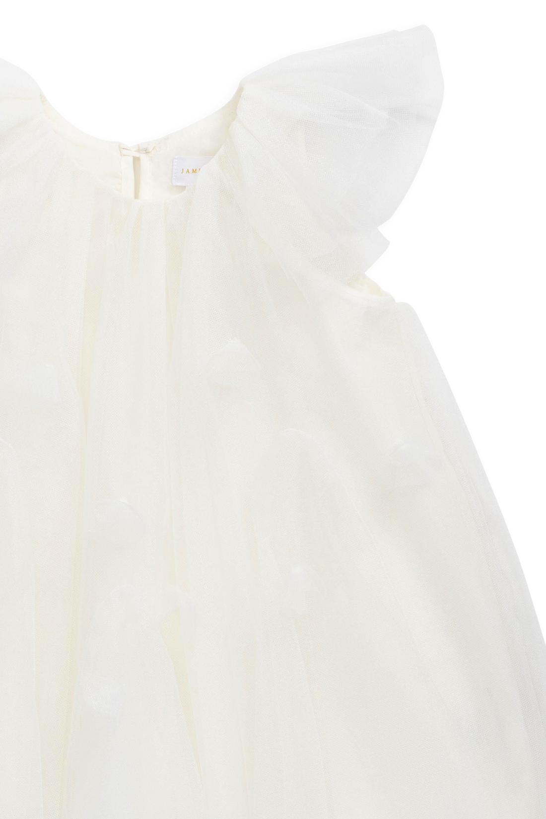 Rhea Tulle Dress - Parchment Childrens Dress from Jamie Kay NZ