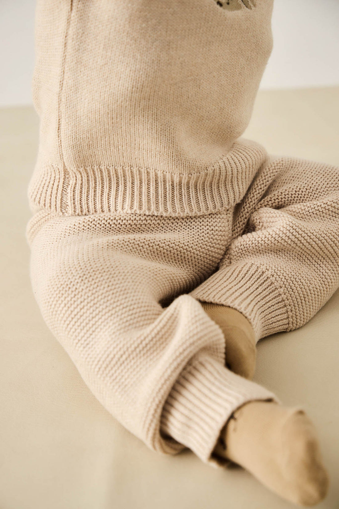 Ethan Pant - Oatmeal Marle Childrens Pant from Jamie Kay NZ