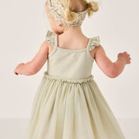 Katie Tutu Dress - Honeydew Childrens Dress from Jamie Kay NZ