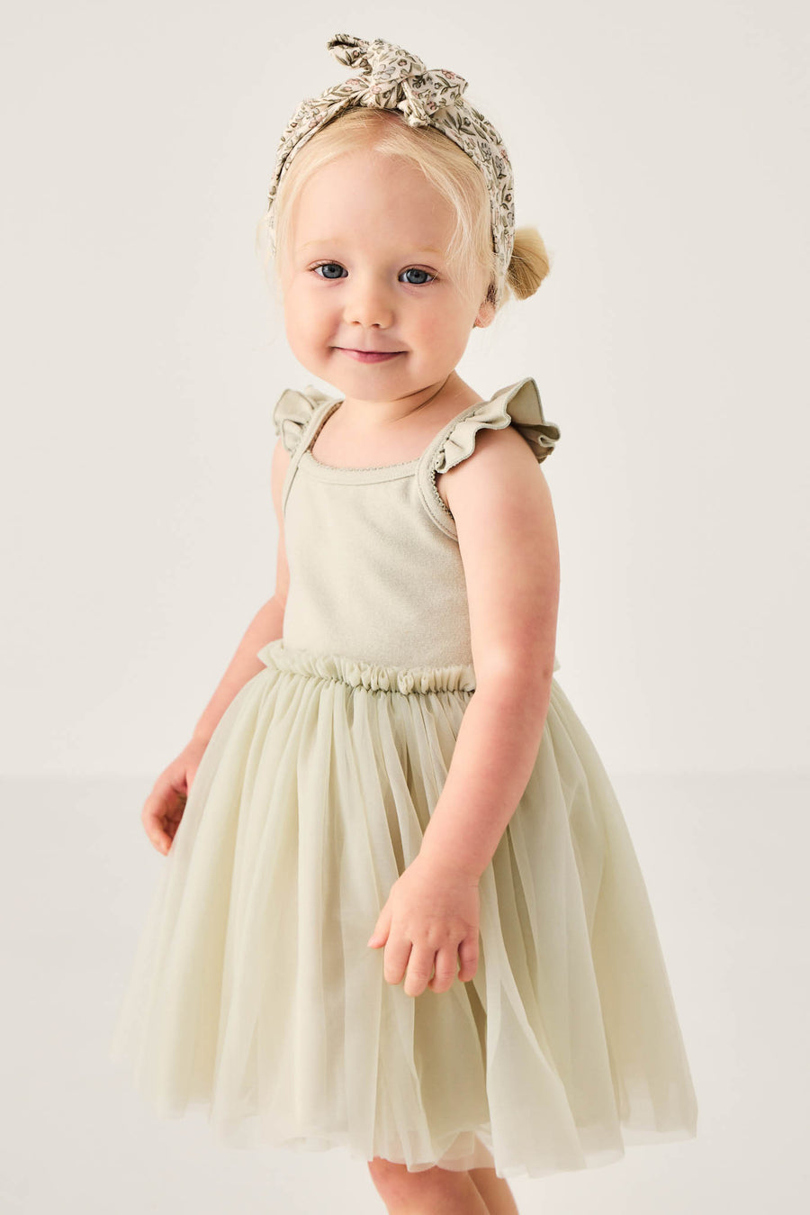Katie Tutu Dress - Honeydew Childrens Dress from Jamie Kay NZ