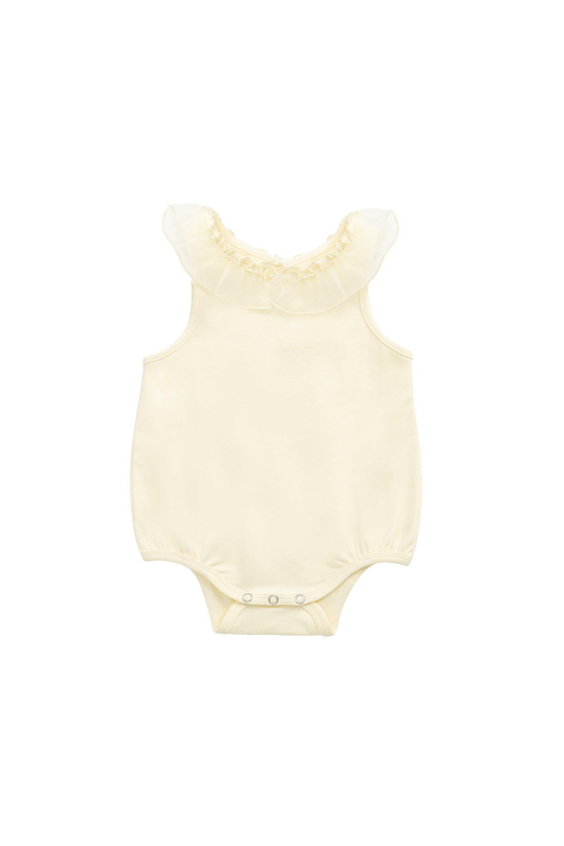 Adalyn Playsuit - Lemon Childrens Playsuit from Jamie Kay NZ