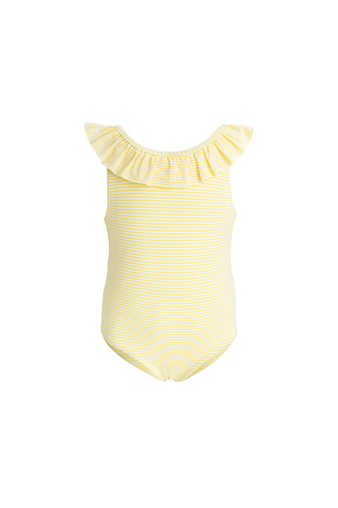 Emmeline Swimsuit - Camomile Stripe Childrens Swimwear from Jamie Kay NZ