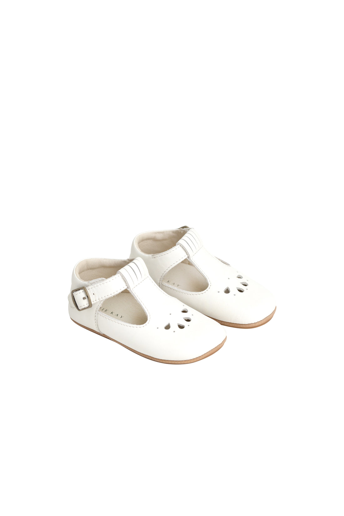 Lulu Shoe - Soft Action White Childrens Footwear from Jamie Kay NZ