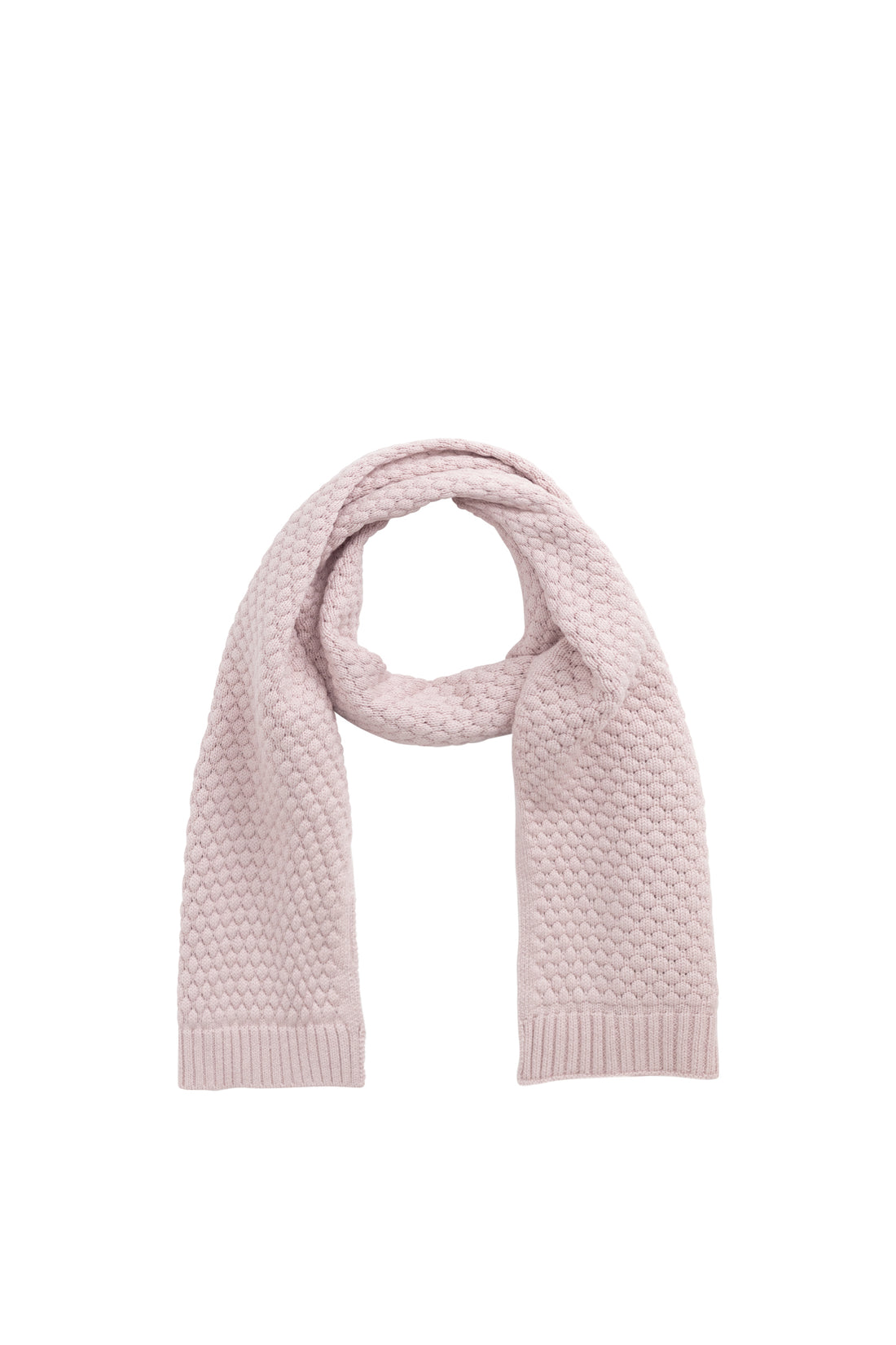 Maple Scarf - Pastel Pink Marle Childrens Scarf from Jamie Kay NZ