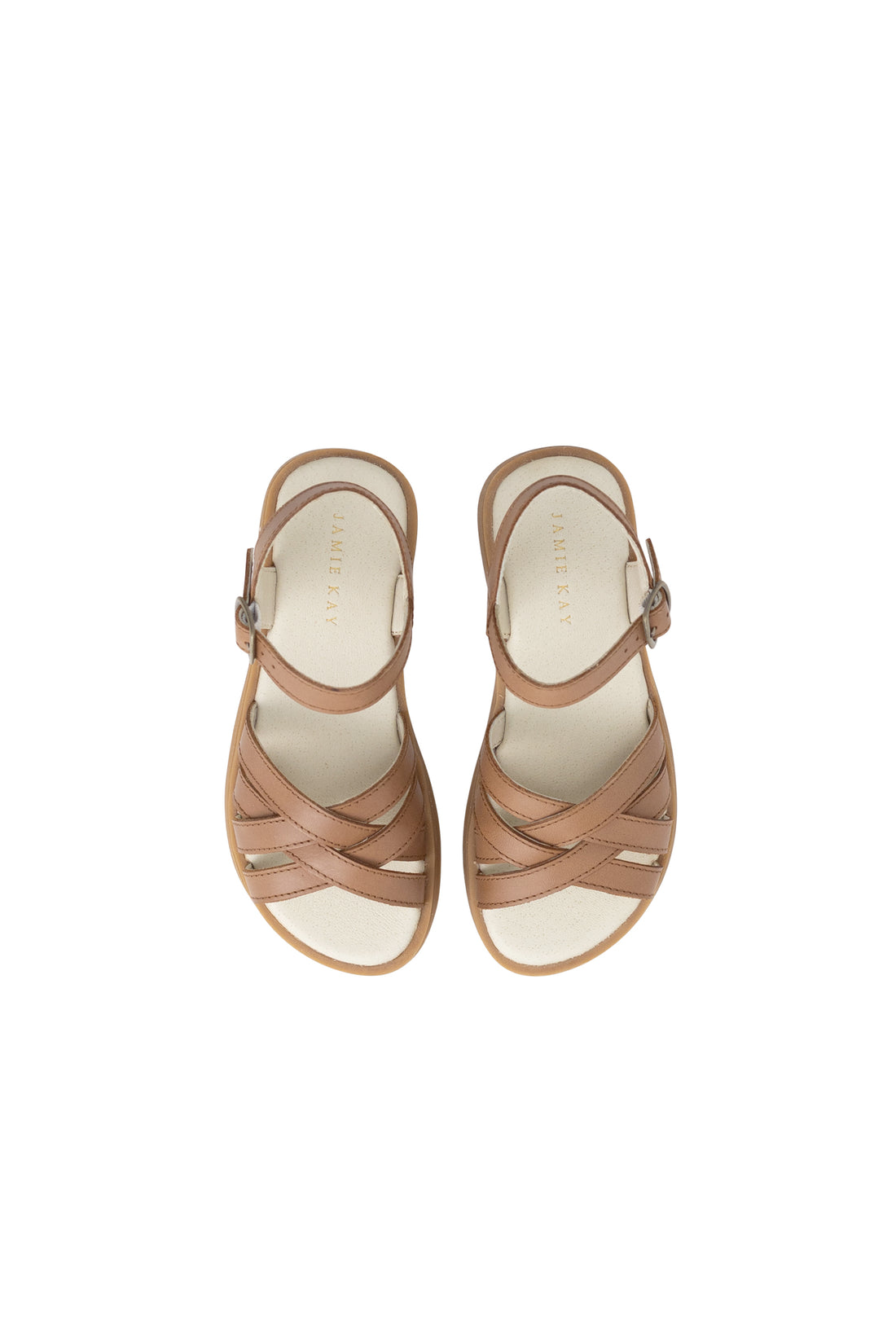 Meadow Sandal - Tan Childrens Footwear from Jamie Kay NZ