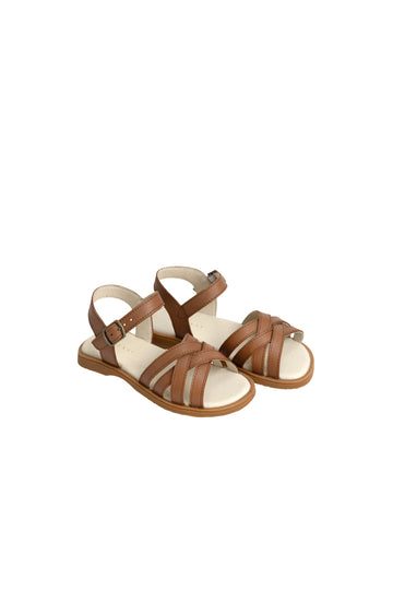 Meadow Sandal - Tan Childrens Footwear from Jamie Kay NZ