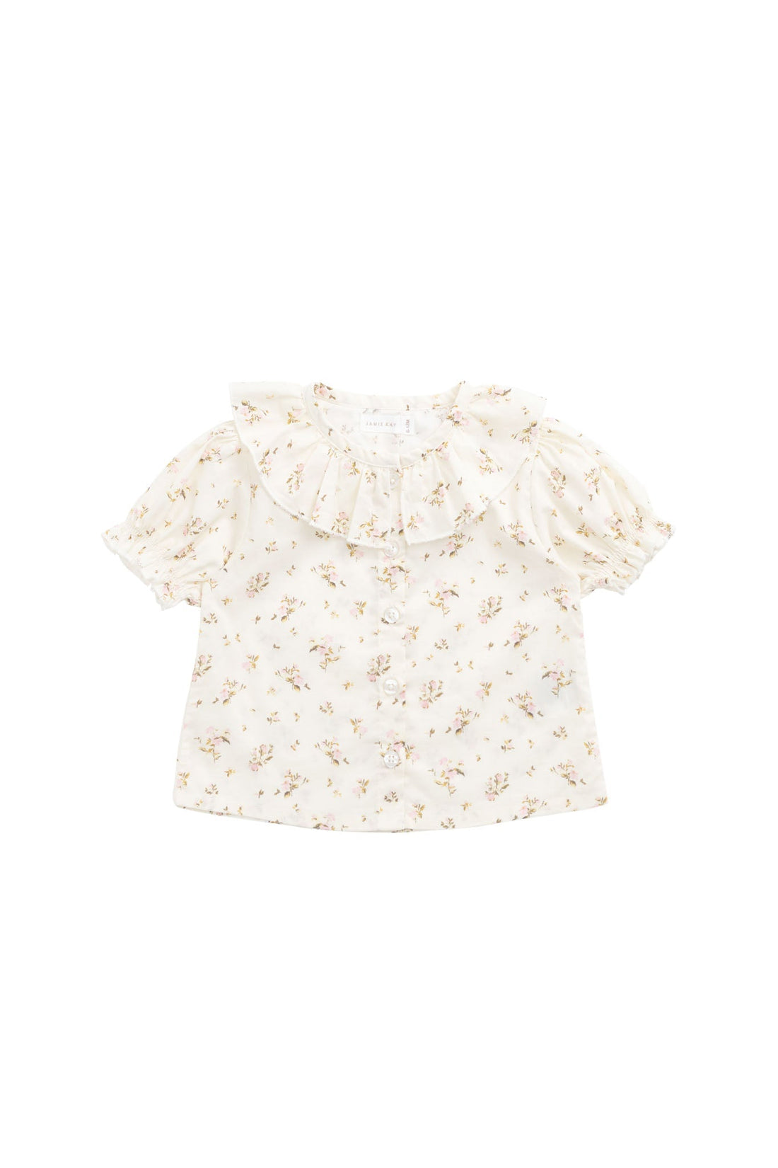 Organic Cotton Alora Top - Bianca Antique Childrens Top from Jamie Kay NZ