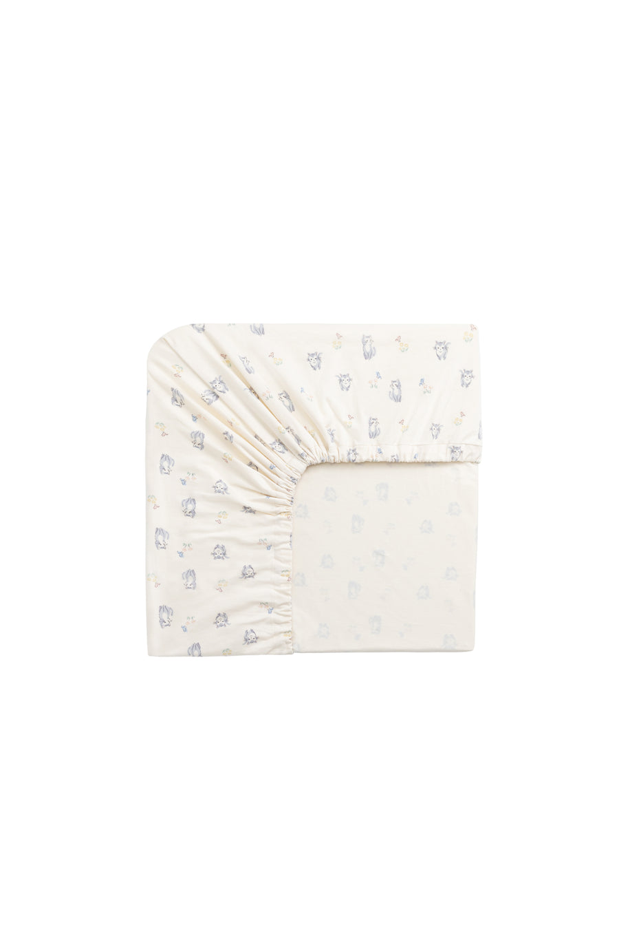 Organic Cotton Cot Sheet - Charlies Butterflies Childrens Pyjama from Jamie Kay NZ
