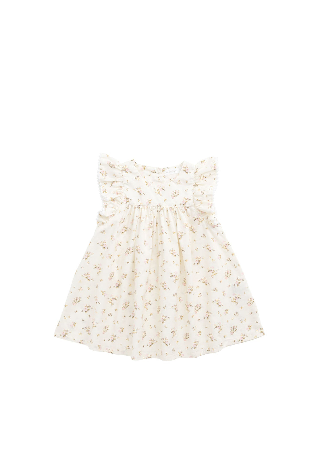 Organic Cotton Eleanor Dress - Bianca Antique Childrens Dress from Jamie Kay NZ
