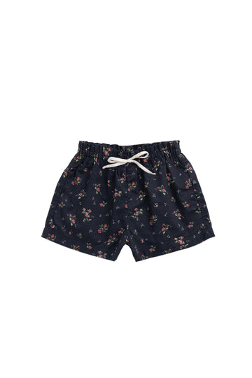 Organic Cotton Emelia Short - Bianca Noir Childrens Short from Jamie Kay NZ