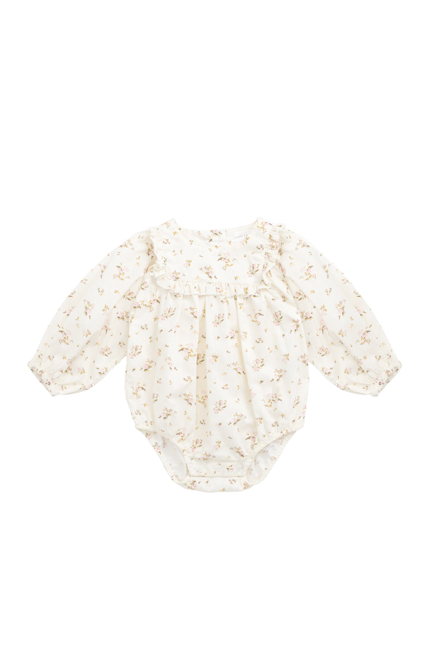 Organic Cotton Frances Playsuit - Bianca Antique Childrens Playsuit from Jamie Kay NZ
