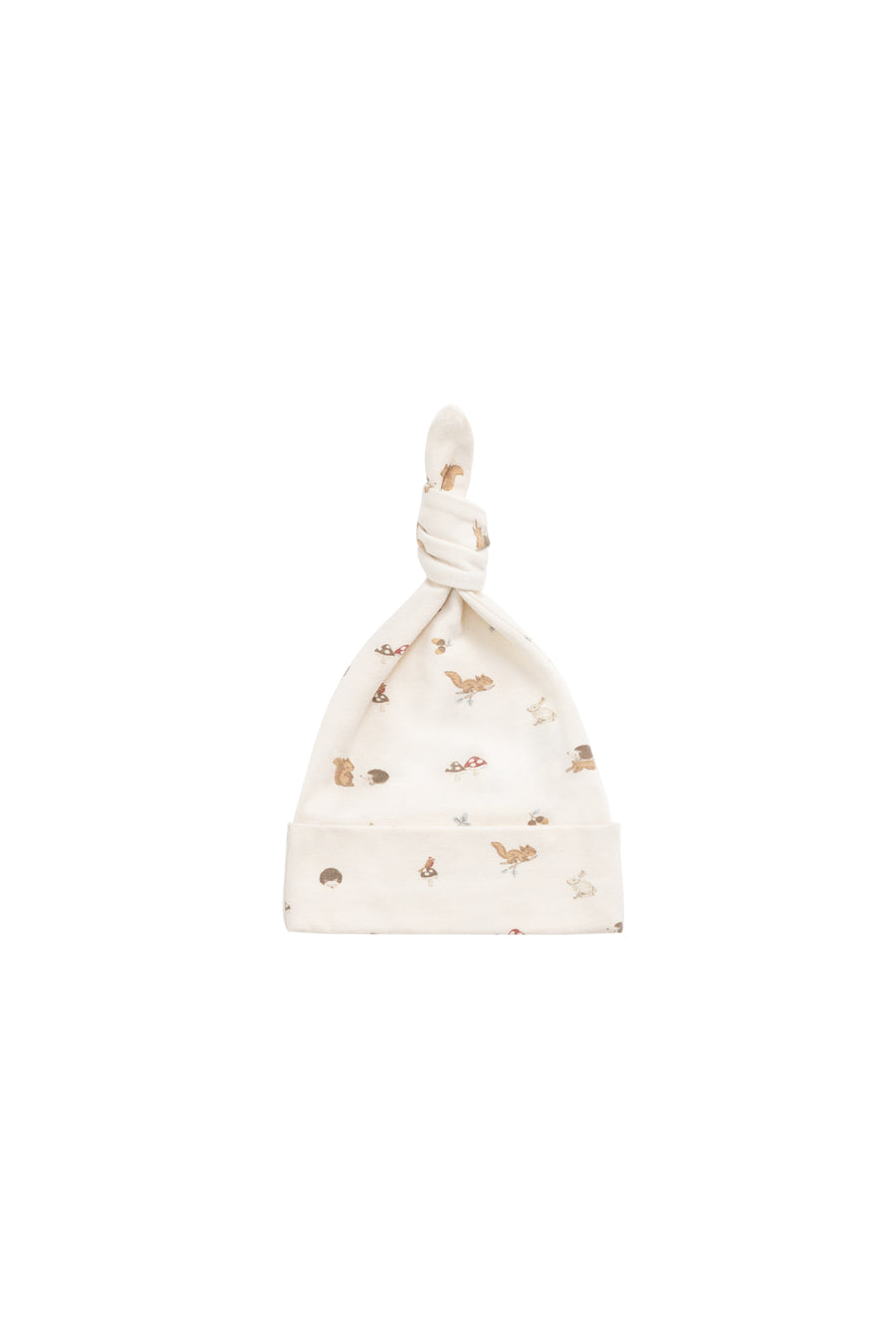Organic Cotton Knot Beanie - Forest Gathering Childrens Beanie from Jamie Kay NZ