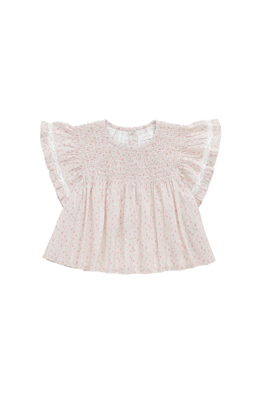 Organic Cotton Malia Top - Claudette Rose Childrens Top from Jamie Kay NZ