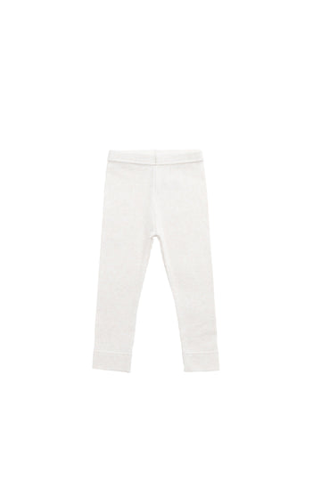 Organic Cotton Modal Everyday Legging - Icing Marle Childrens Legging from Jamie Kay NZ
