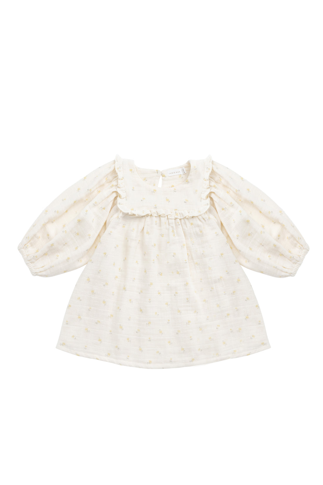 Organic Cotton Muslin Amira Dress - Vintage Ditsy Childrens Dress from Jamie Kay NZ