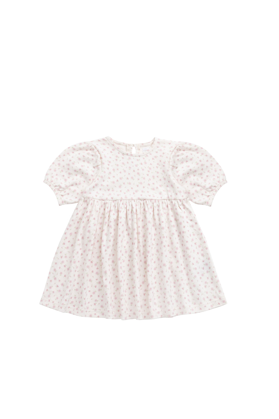 Organic Cotton Rosie Dress - Victoria Blush Childrens Dress from Jamie Kay NZ