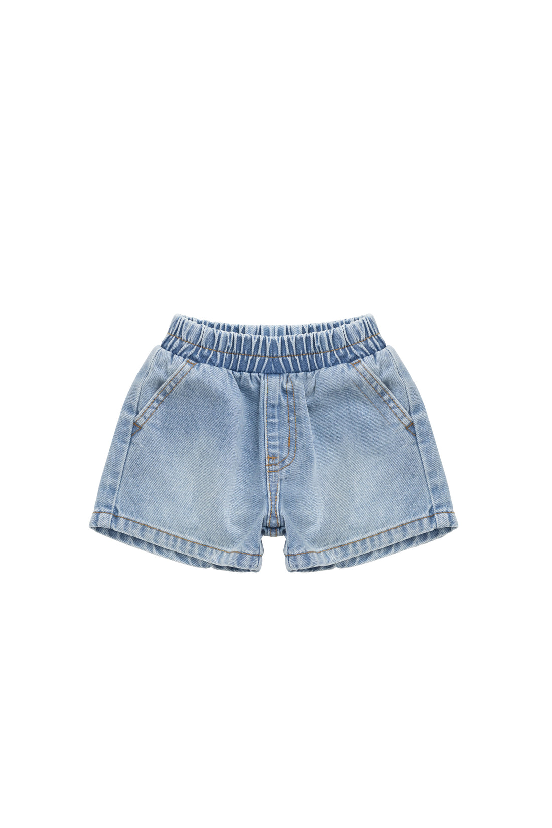 Reid Denim Short - Antique Blue Childrens Short from Jamie Kay NZ