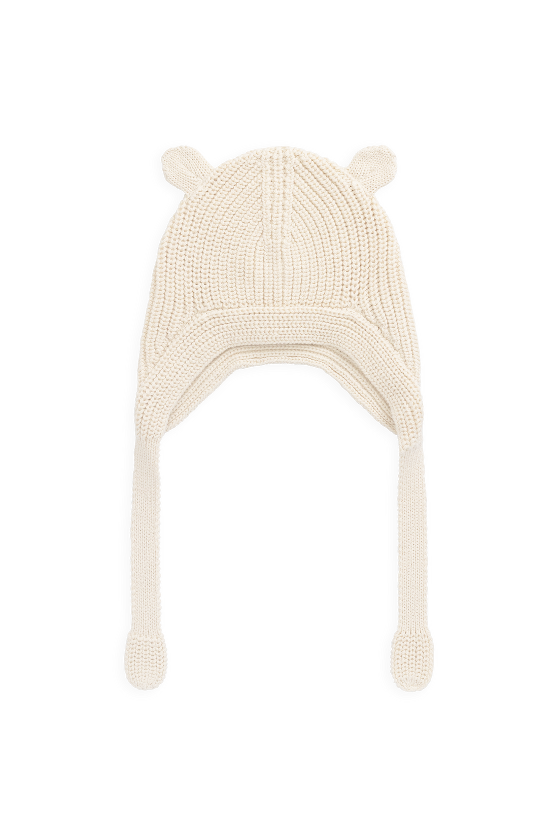 Ashton Knitted Hat - Vanilla Childrens Hat from Jamie Kay NZ