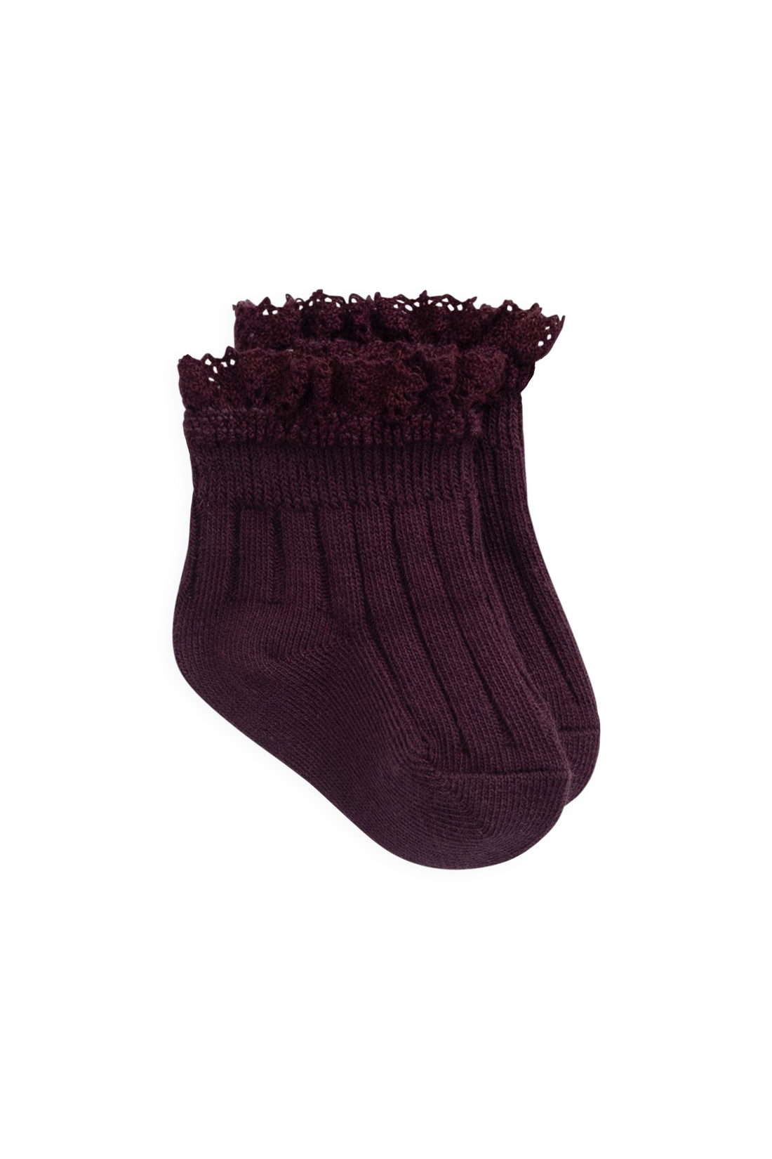 Emily Ankle Sock - Fig Childrens Socks from Jamie Kay NZ