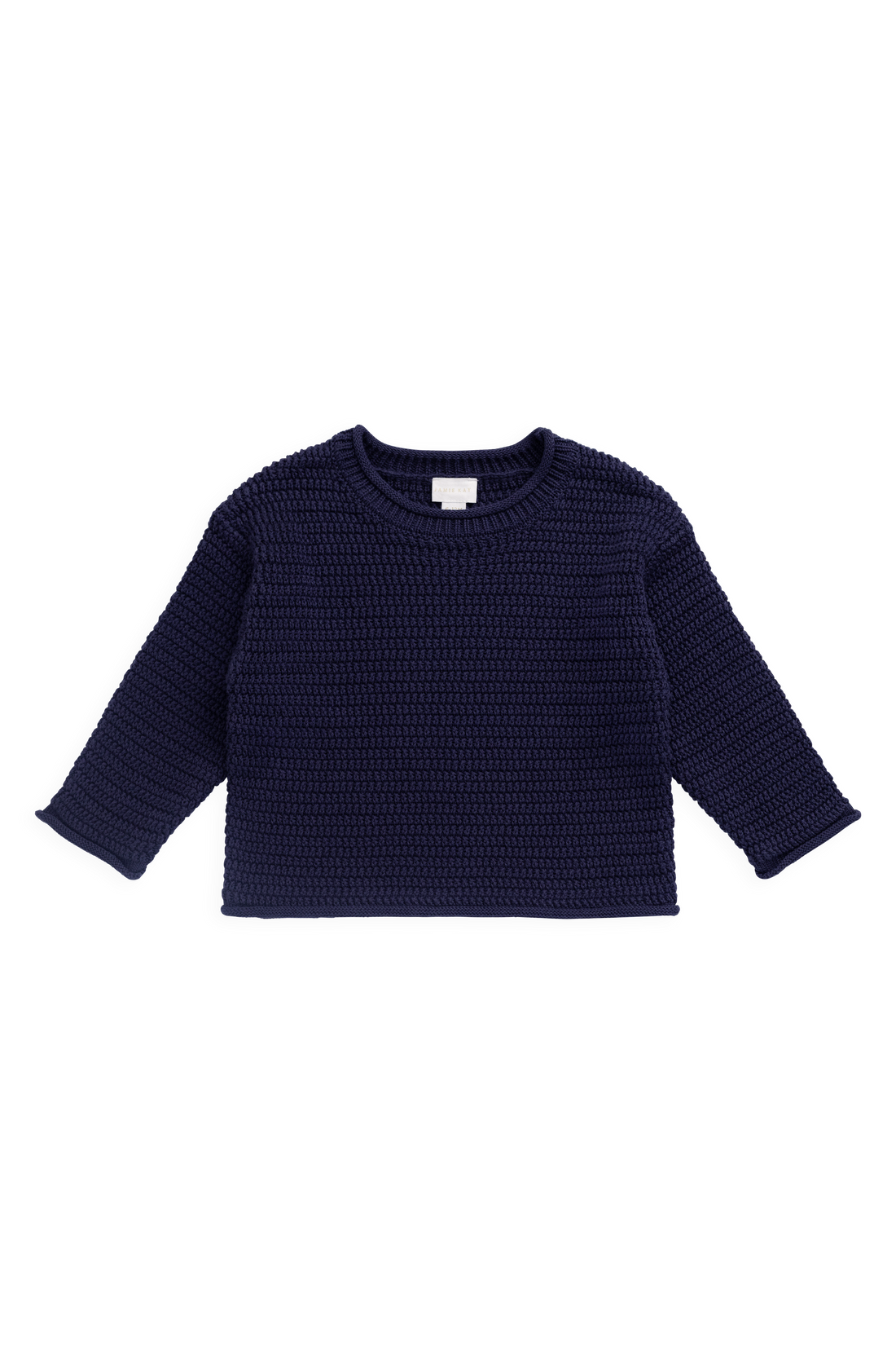 Eugene Knitted Jumper - Marine Childrens Jumper from Jamie Kay NZ