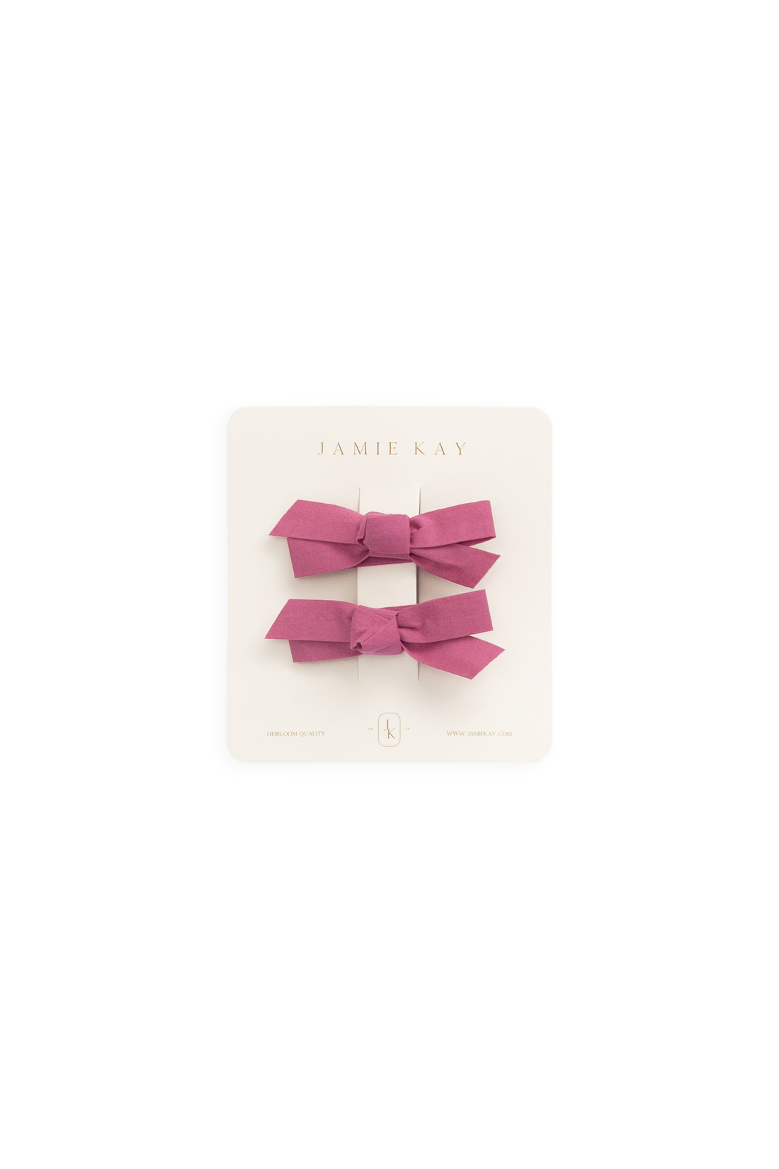 Hartlen 2PK Clip - Rose Petal Childrens Hair Accessories from Jamie Kay NZ