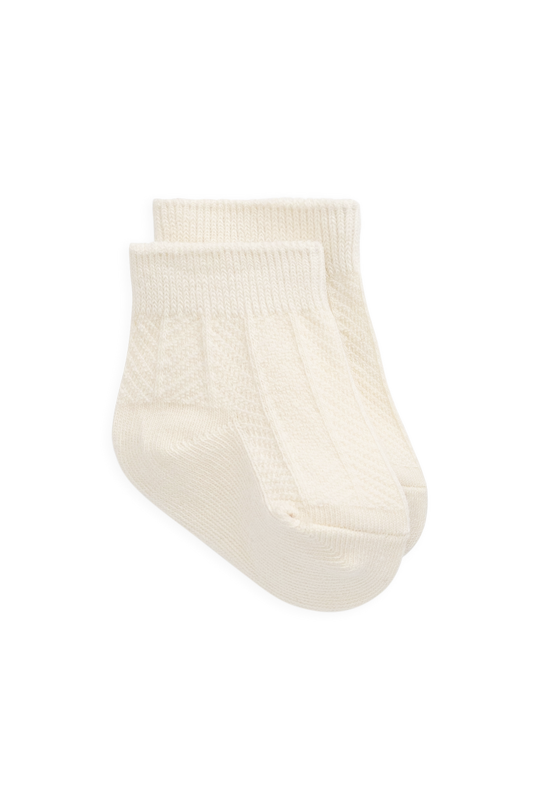 Herringbone Sock - Cloud Childrens Socks from Jamie Kay NZ