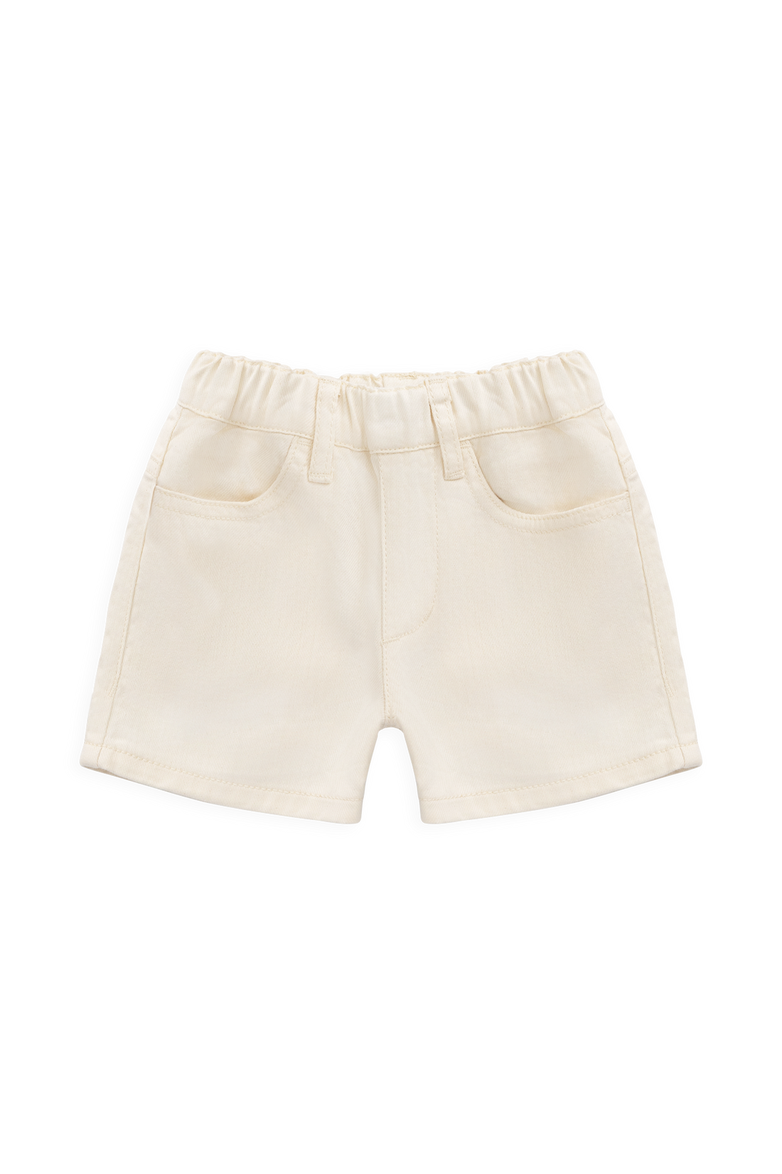 Kingsley Short - Natural Childrens Shorts from Jamie Kay NZ