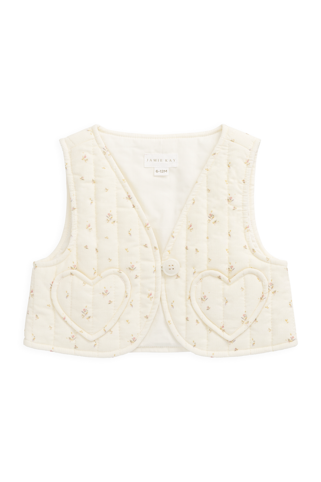 Londyn Pincord Vest - Dina Antique Childrens Vest from Jamie Kay NZ