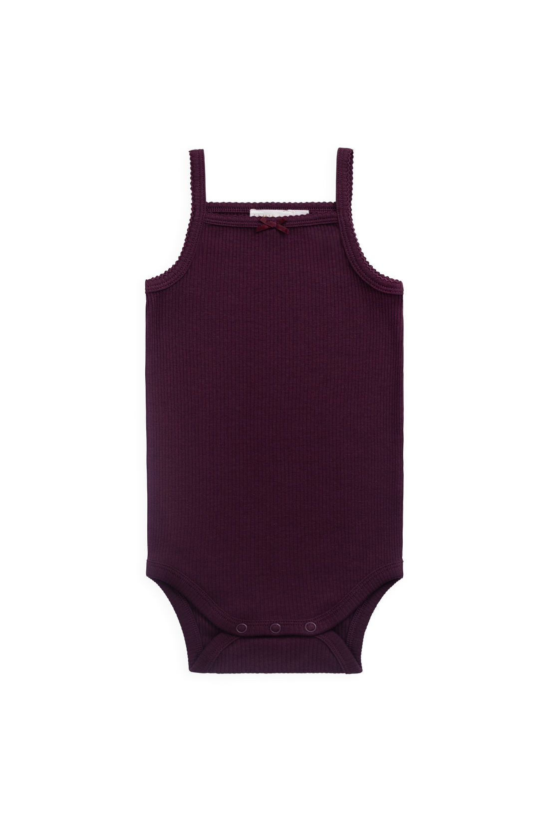 Organic Cotton Modal Laylin Singletsuit - Fig Childrens Bodysuit from Jamie Kay NZ