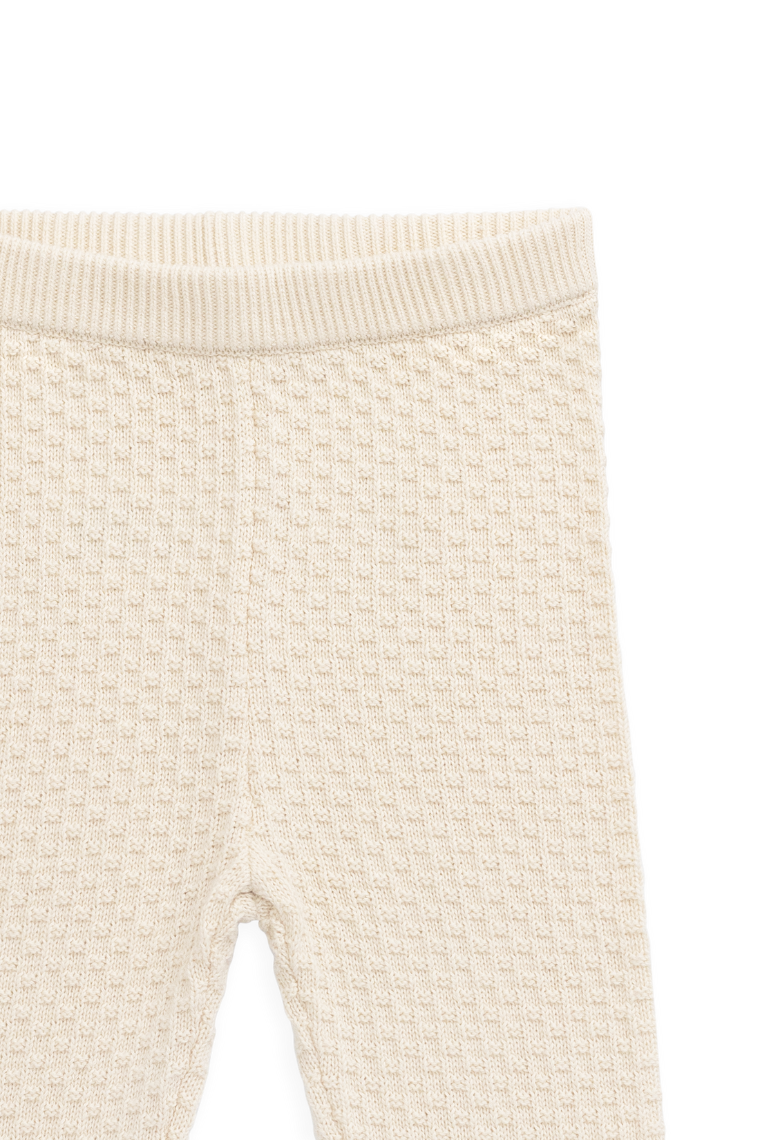 Parker Knit Pant - Vanilla Childrens Pants from Jamie Kay NZ
