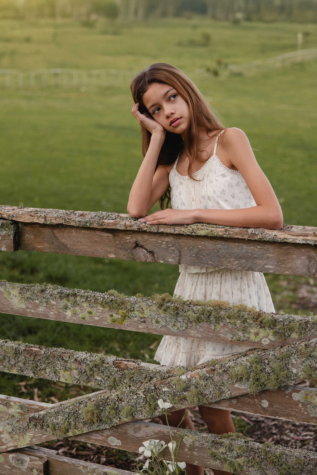 Organic Cotton Miley Skirt - Justine Orchid Childrens Skirt from Jamie Kay NZ