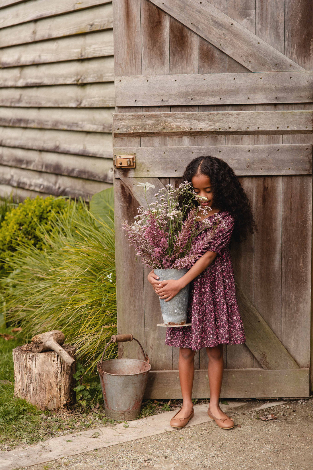 Organic Cotton Acacia Dress - Flora Fig Childrens Dress from Jamie Kay NZ