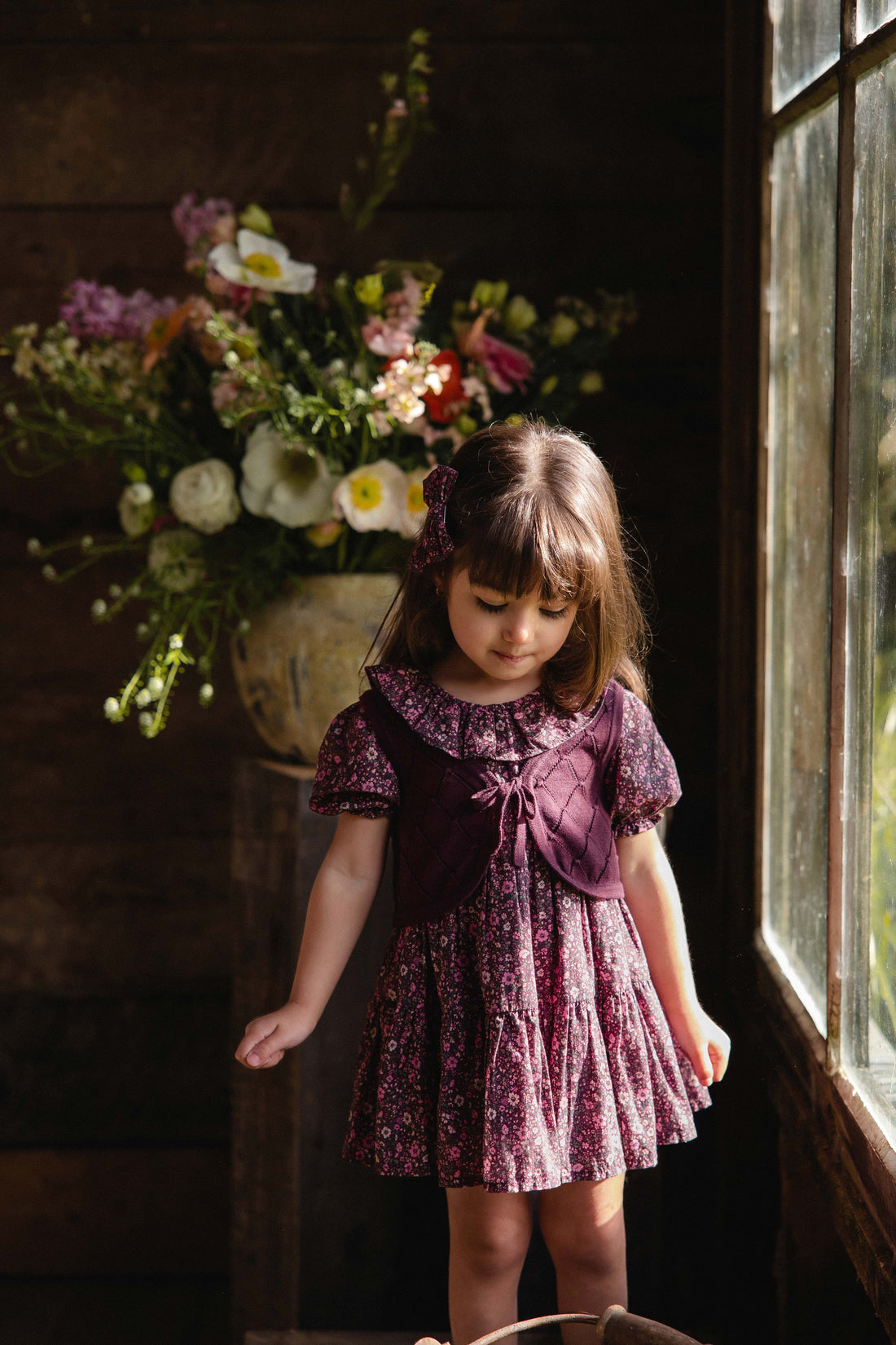 Organic Cotton Acacia Dress - Flora Fig Childrens Dress from Jamie Kay NZ