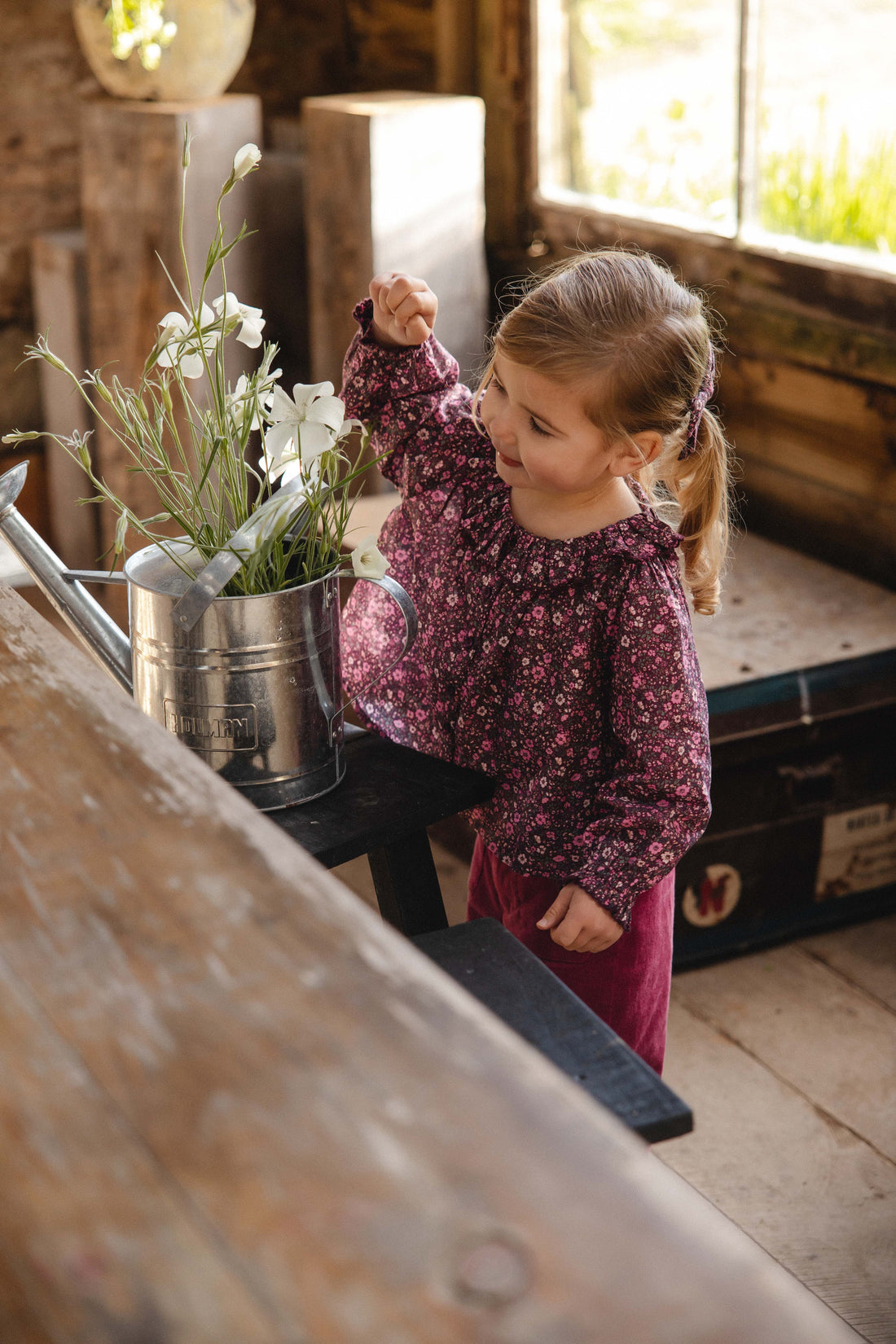 Organic Cotton Cecile Top - Flora Fig Childrens Top from Jamie Kay NZ