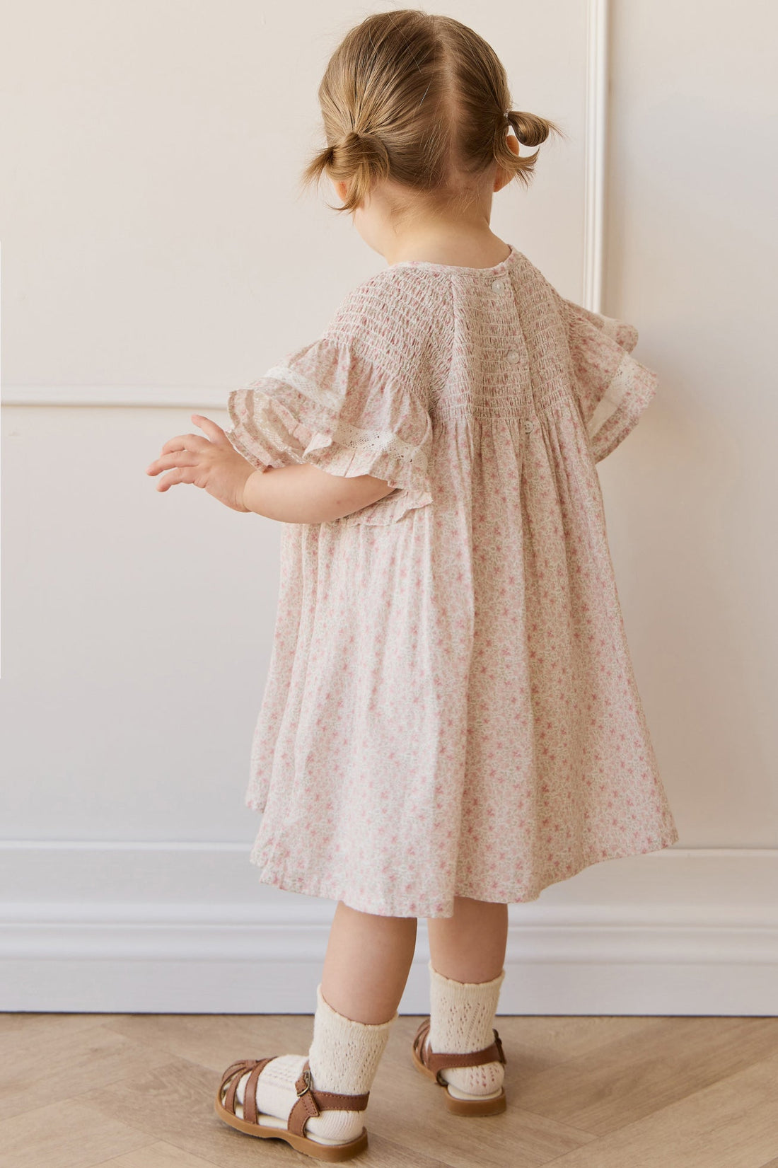 Organic Cotton Malia Dress - Claudette Rose Childrens Dress from Jamie Kay NZ
