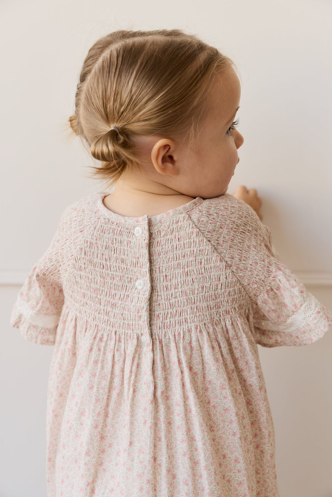 Organic Cotton Malia Dress - Claudette Rose Childrens Dress from Jamie Kay NZ