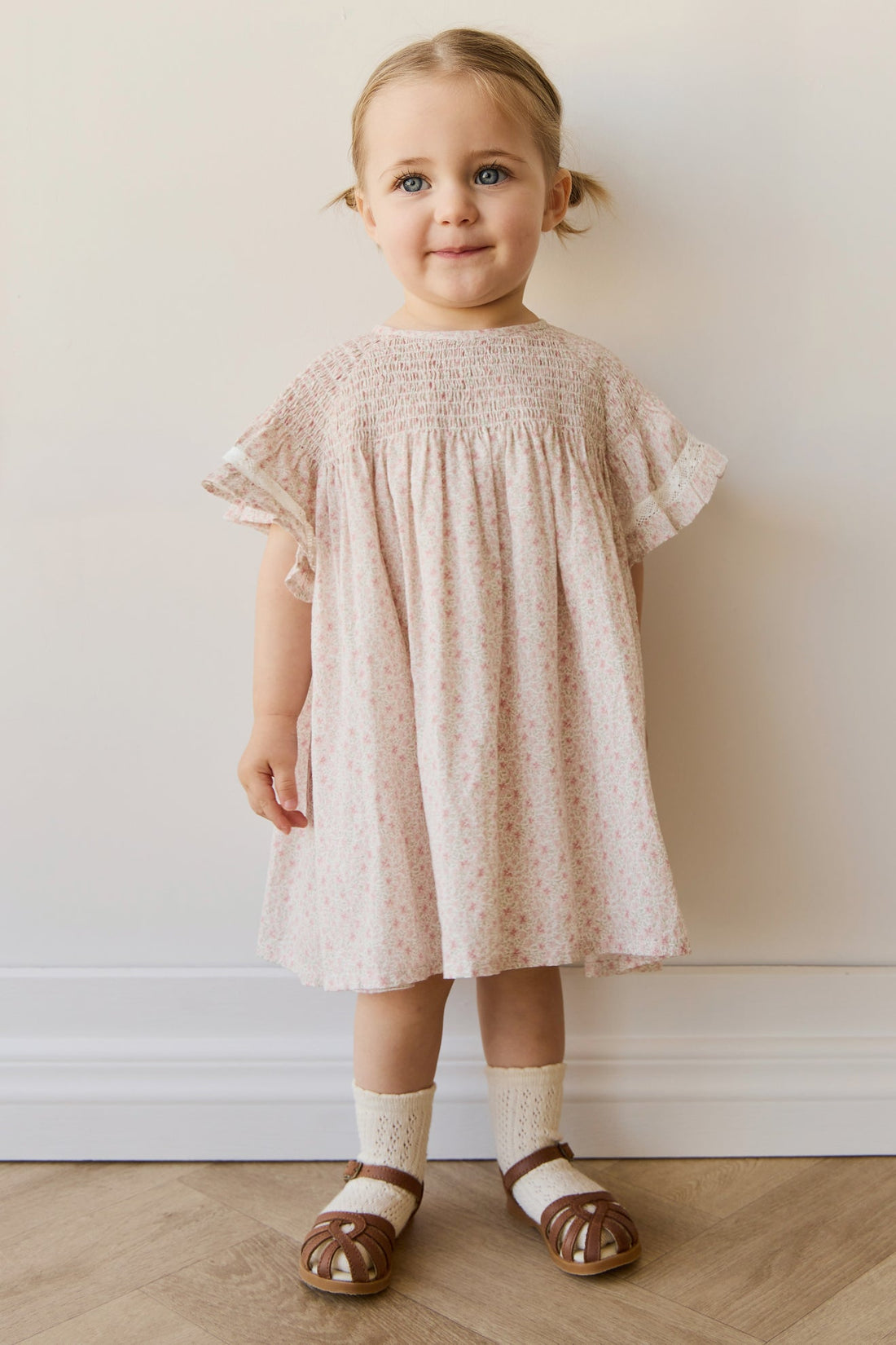 Organic Cotton Malia Dress - Claudette Rose Childrens Dress from Jamie Kay NZ