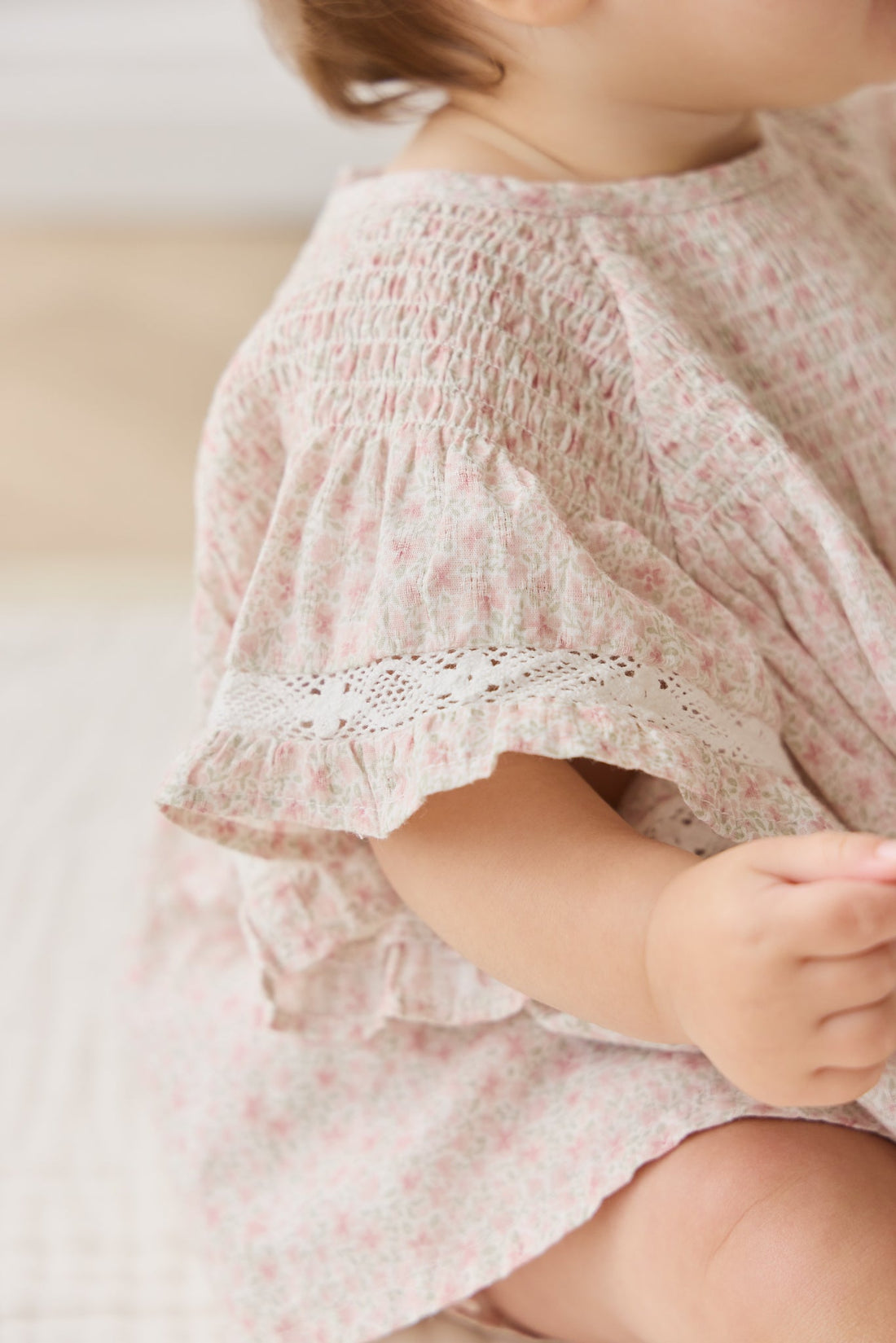 Organic Cotton Malia Top - Claudette Rose Childrens Top from Jamie Kay NZ