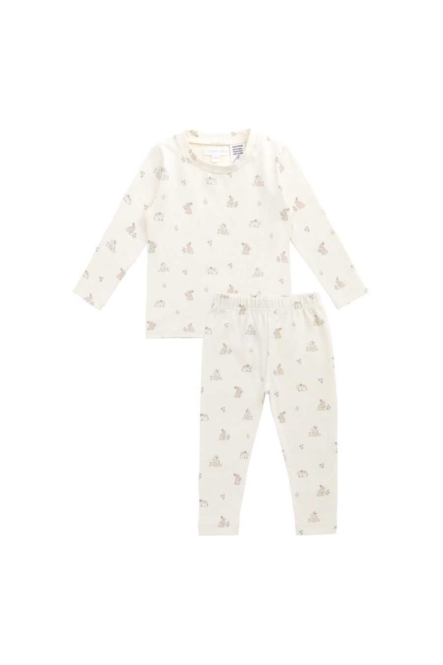 Organic Cotton Avis Long Sleeve Pyjama Set - Pennys Baby Friends Childrens Pyjama from Jamie Kay NZ