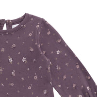 Organic Cotton Bailey Top - Goldie Huckleberry Large Childrens Top from Jamie Kay NZ