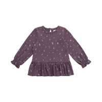 Organic Cotton Bailey Top - Goldie Huckleberry Large Childrens Top from Jamie Kay NZ