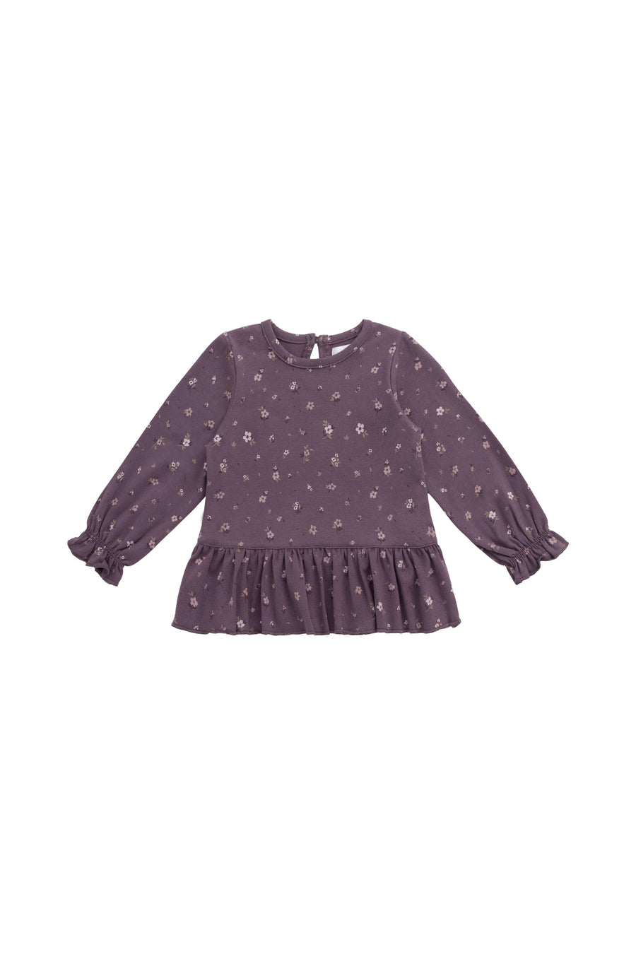 Organic Cotton Bailey Top - Goldie Huckleberry Large Childrens Top from Jamie Kay NZ