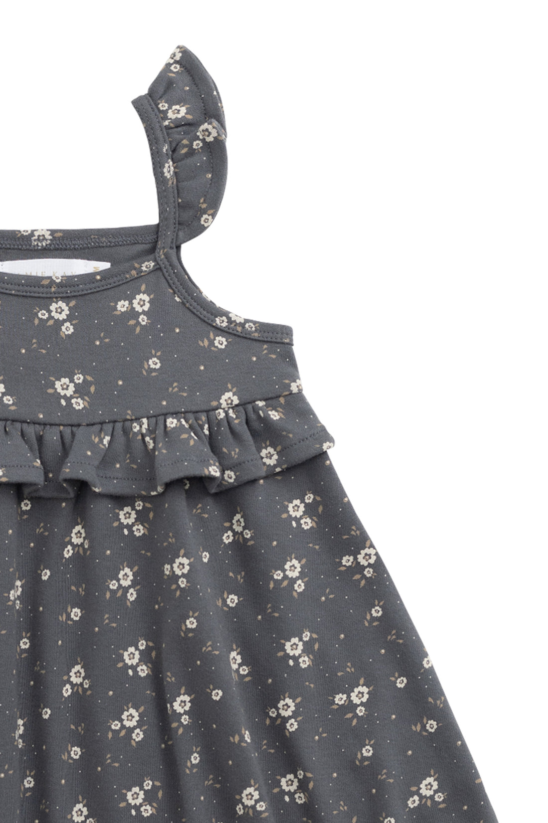 Organic Cotton Molly Dress - Lulu Bloom Lava Childrens Dress from Jamie Kay NZ