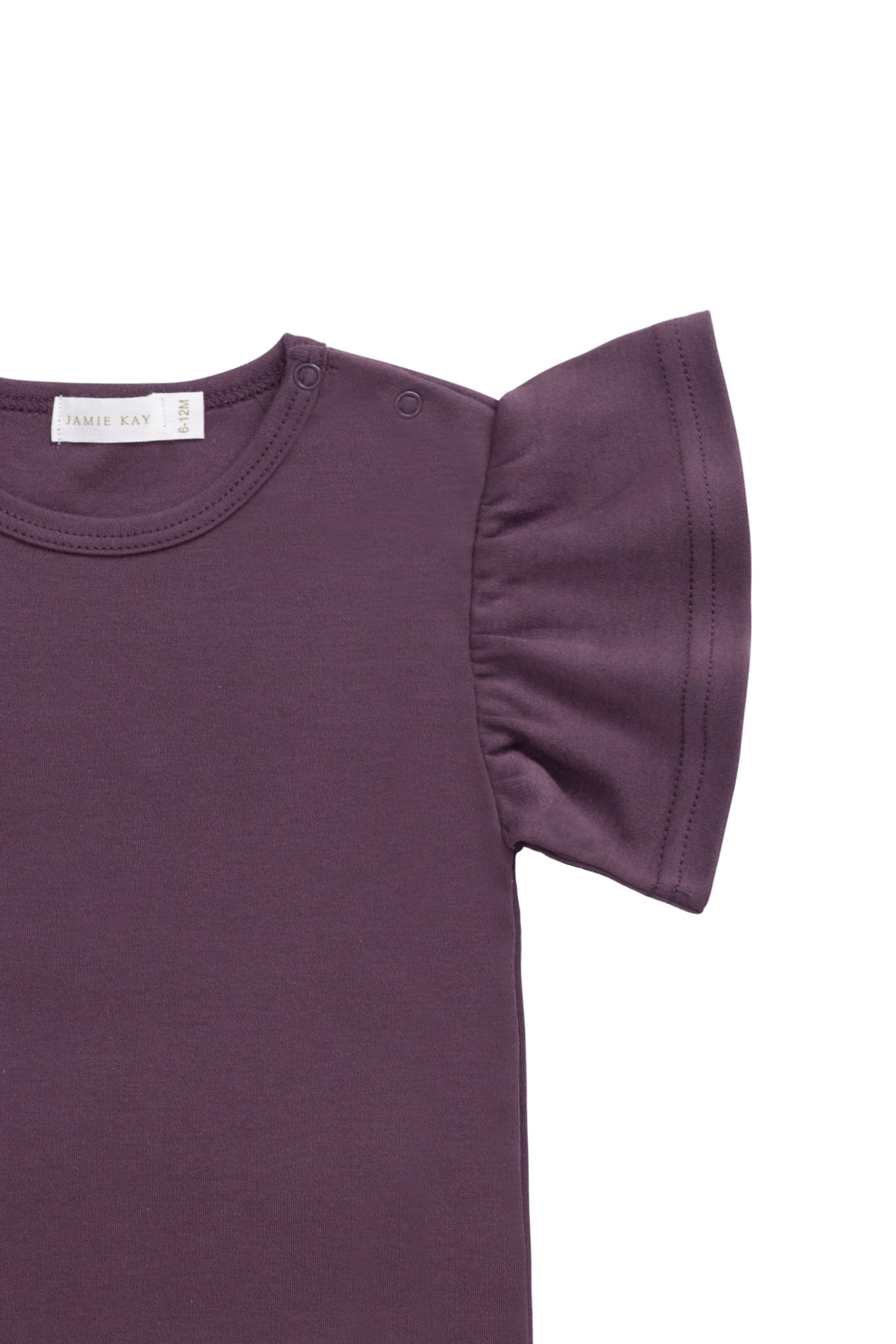 Pima Cotton Leah Top - Blackberry Childrens Top from Jamie Kay NZ