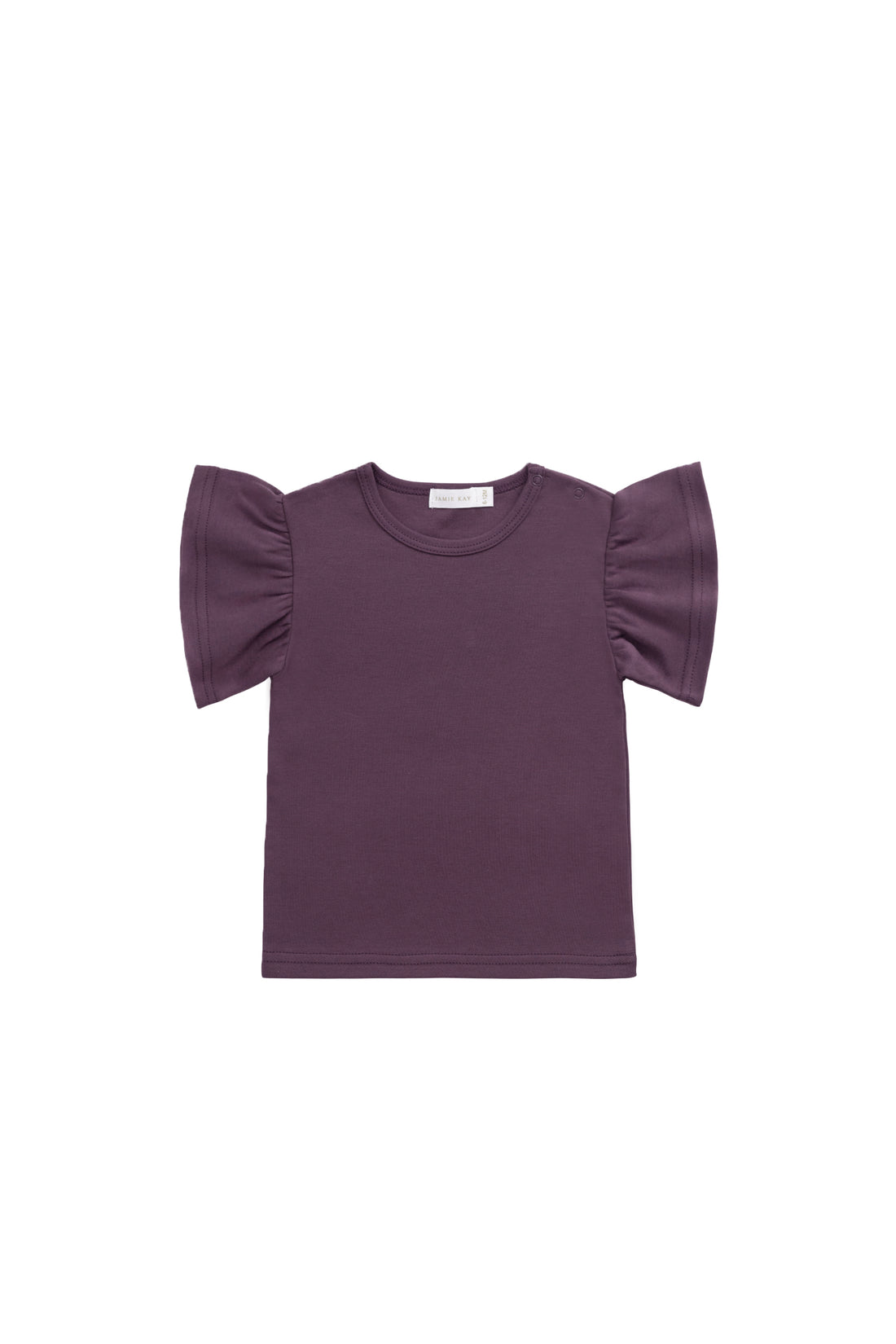 Pima Cotton Leah Top - Blackberry Childrens Top from Jamie Kay NZ