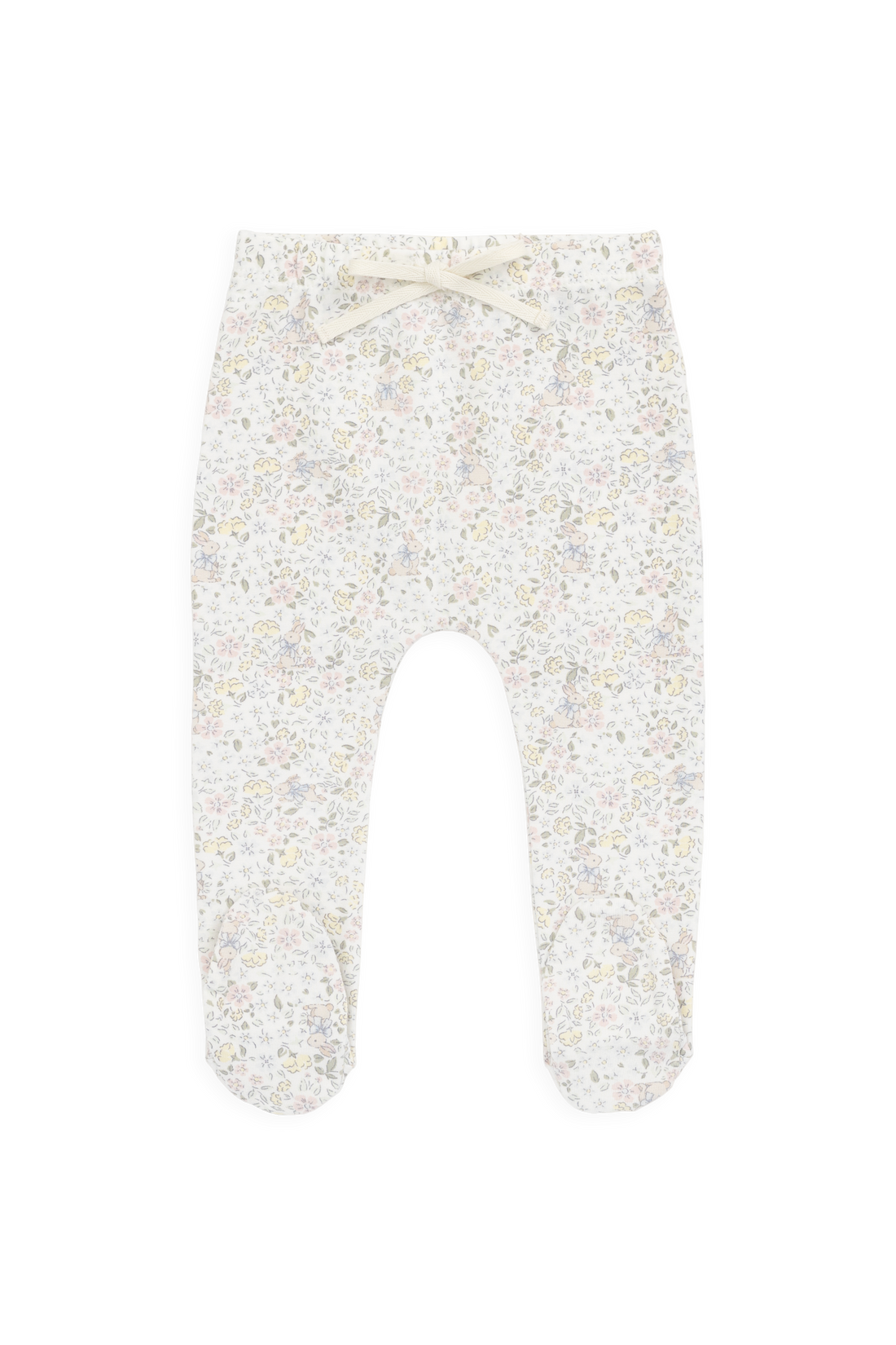 Organic Cotton Footed Pant-Cottage Garden Childrens Pant from Jamie Kay NZ